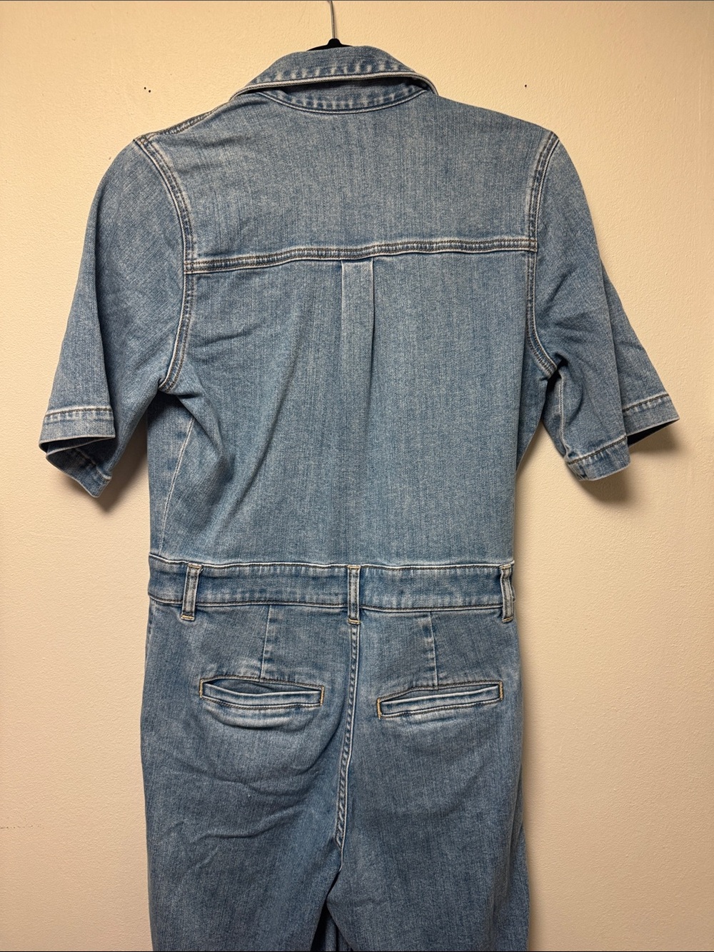 Faherty Denim Jumpsuit - Picture 4 of 5